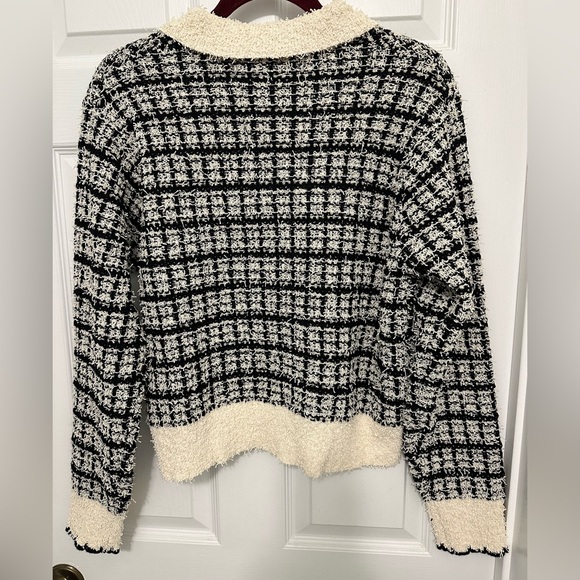 Böhme Black and Cream Sweater - Picture 2 of 5
